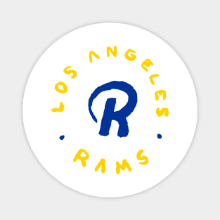 Los Angeles Raaaams 05 Magnet